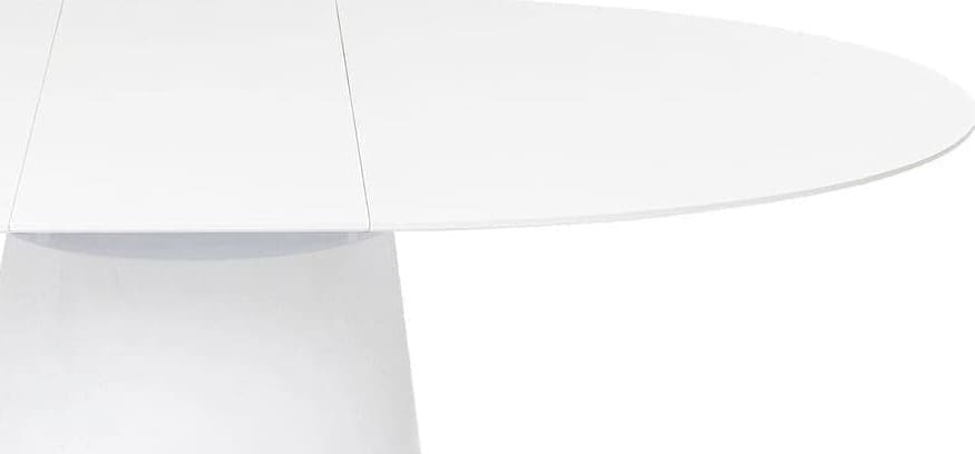 Uitschuiftafel Benvenuto White 200(50)x110cm Kare Design Uitschuiftafel 80819