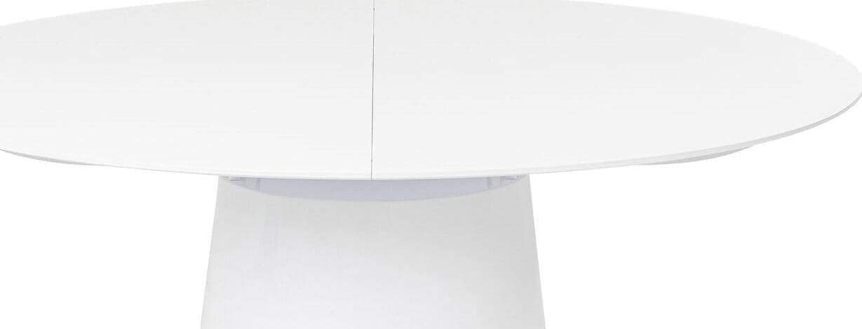 Uitschuiftafel Benvenuto White 200(50)x110cm Kare Design Uitschuiftafel 80819