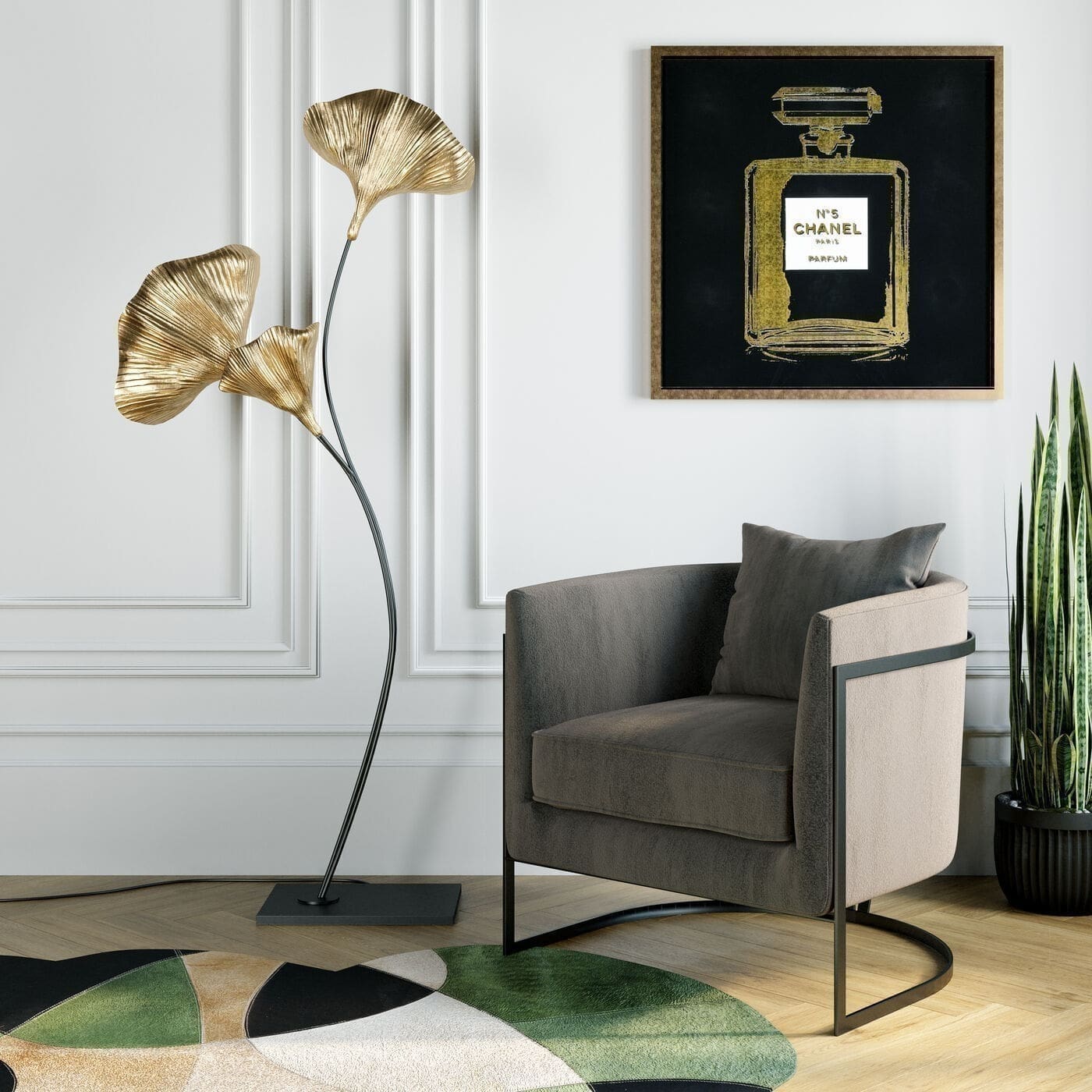 Vloerkleed Ovado Colore 170x240cm Kare Design Vloerkleed 61540