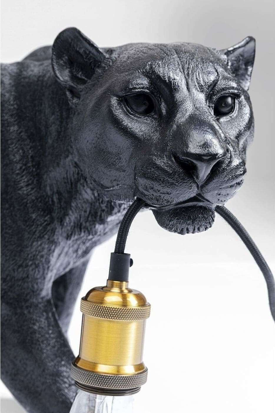 Vloerlamp Animal Bagheera 40cm Kare Design Vloerlamp 53131