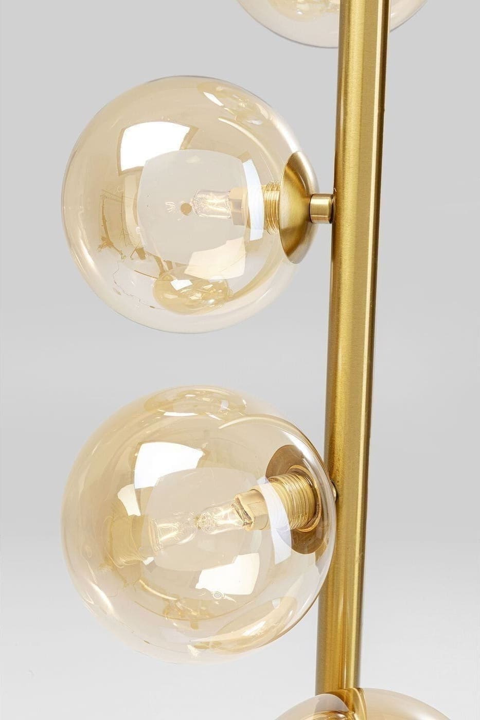 Vloerlamp Scala Bals Brass 160cm Kare Design Vloerlamp 52509
