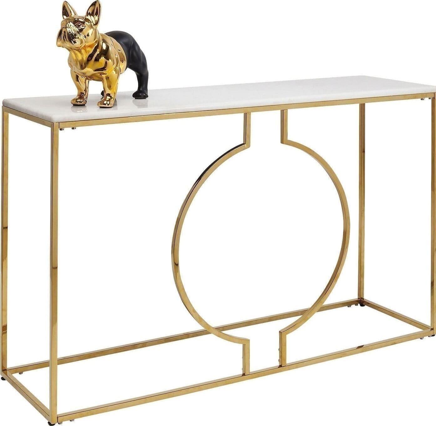 Wandtafel Miami Loft Gold 120cm Kare Design Wandtafel 83851