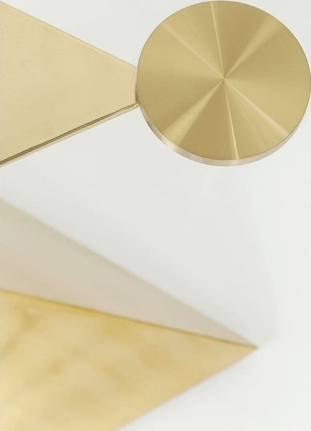 Wandtafel Tafel Gloria Gold Kare Design Wandtafel 82379