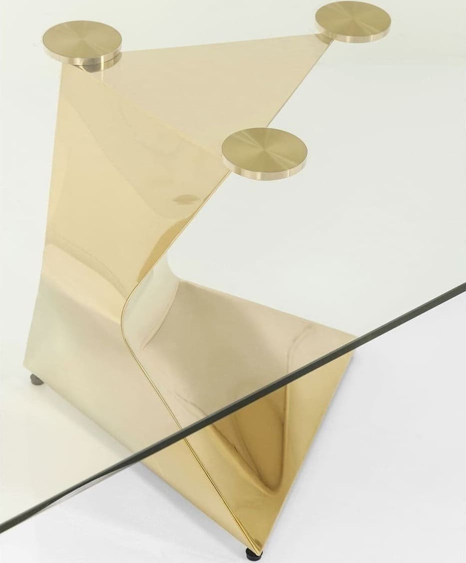 Wandtafel Tafel Gloria Gold Kare Design Wandtafel 82379