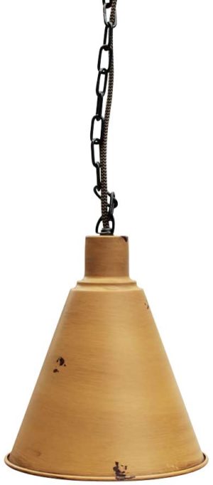 LABEL51 Hanglamp Buff - Geel - Metaal Geel Hanglamp