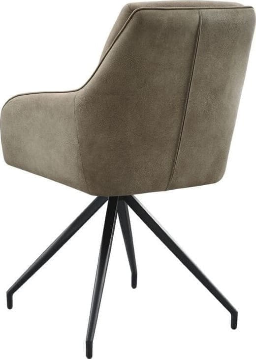 Profijt Meubel Armstoel Fendam taupe Taupe Eetkamerstoel