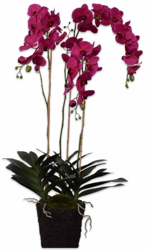 Orchidee I/pot Beauty  - 128cm Silk-ka Kunstplant Silk-ka-133233