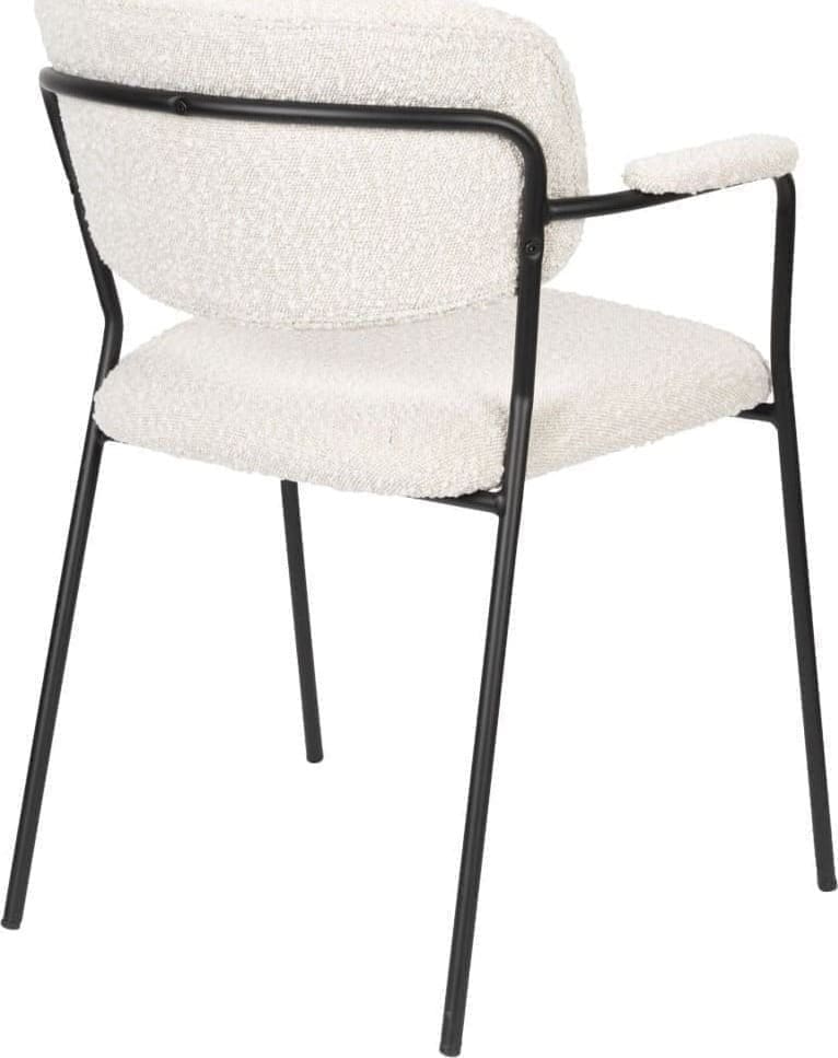 Armstoel Jolien - Black/bouclé - Afbeelding 14