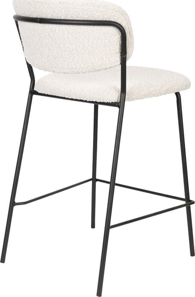 Barstoel Jolien - Black/bouclé - Afbeelding 15