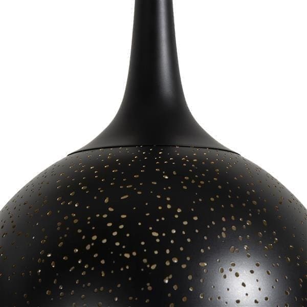 COCO maison Arjen hanglamp 3*E27 Zwart Lamp