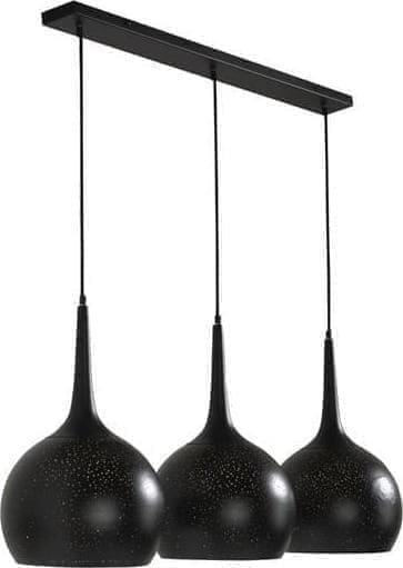 COCO maison Arjen hanglamp 3*E27 Zwart Lamp