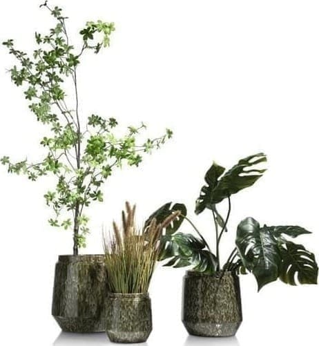 COCO maison Dalila pot H20cm - groen Groen Woonaccessoire