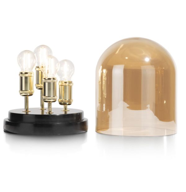 COCO maison Morris M tafellamp 4*E27 Goud Lamp