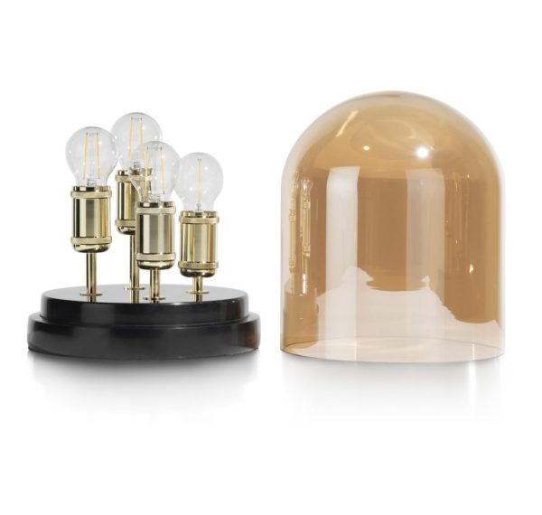 COCO maison Morris M tafellamp 4*E27 Goud Lamp