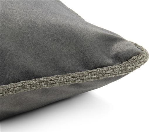 COCO maison Sean kussen dia 60x60cm - olijf Groen Sierkussen