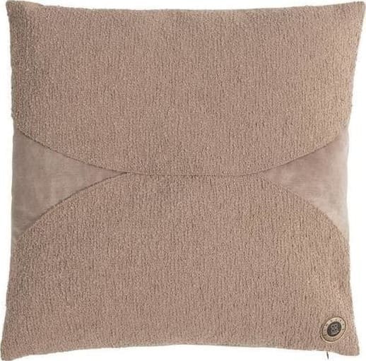 COCO maison Timeless - Aria kussen 45x45cm - camel Bruin|Cognac Sierkussen