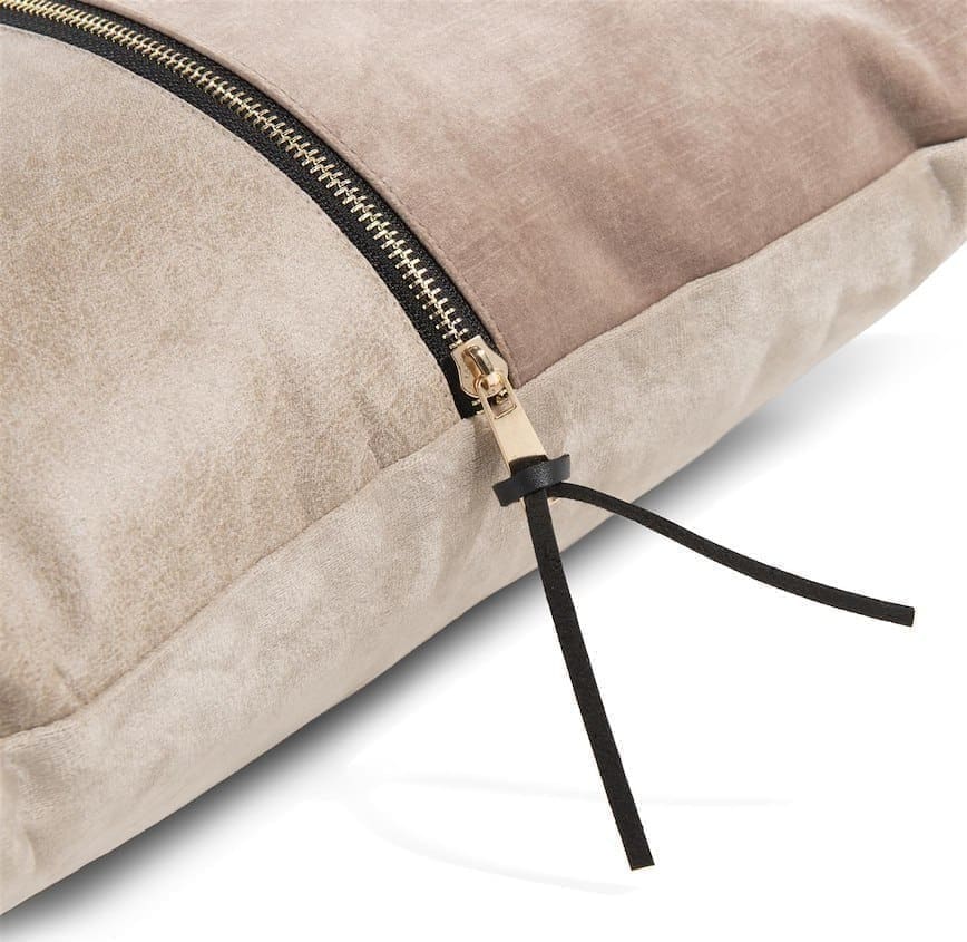 COCO maison Timeless - Sofia kussen 45x45cm - camel Bruin|Cognac Sierkussen
