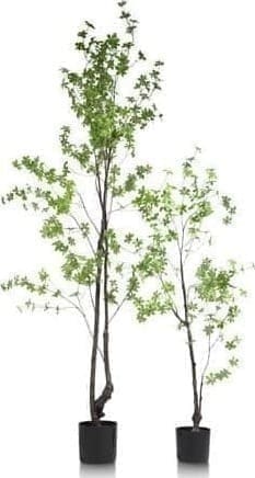COCO maison Tropaeolum kunstplant H210cm Groen Kunstbloem