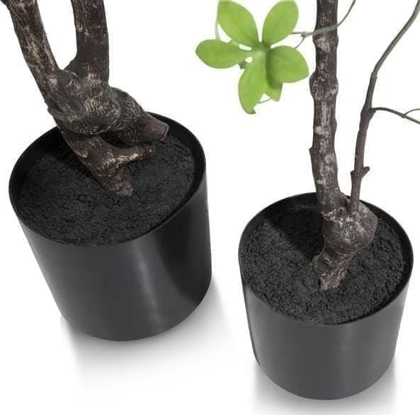 COCO maison Tropaeolum kunstplant H210cm Groen Kunstbloem