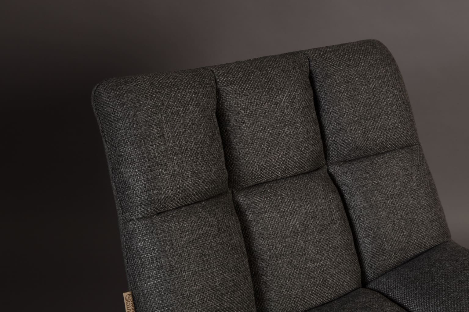 Fauteuil Bar Dark Grey Dutchbone ZVR3100030