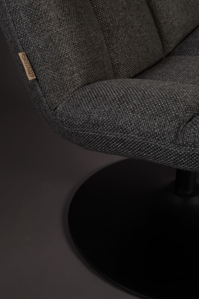 Fauteuil Bar Dark Grey Dutchbone ZVR3100030
