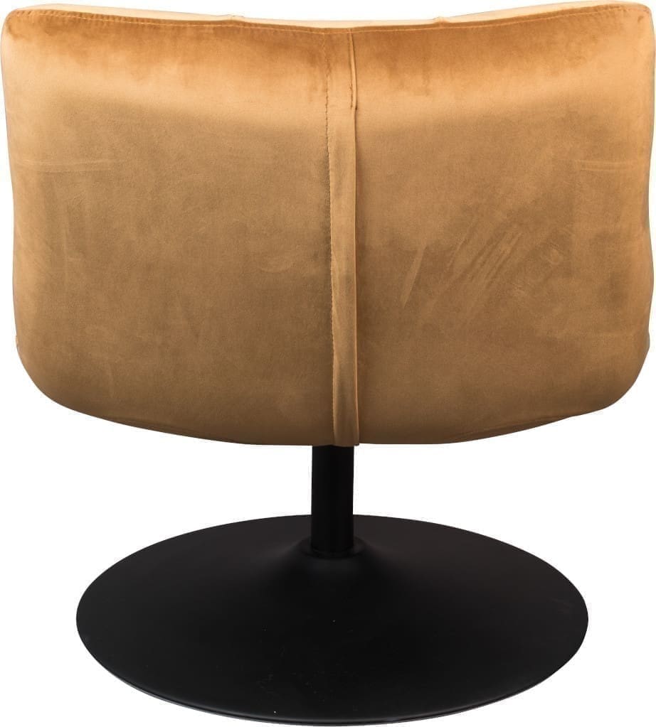 Fauteuil Bar Velvet Golden Brown Dutchbone ZVR3100080
