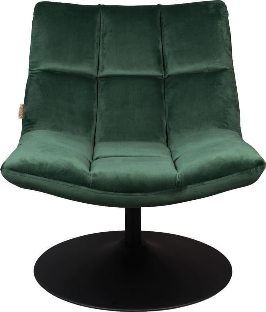 Fauteuil Bar Velvet Green Dutchbone ZVR3100081