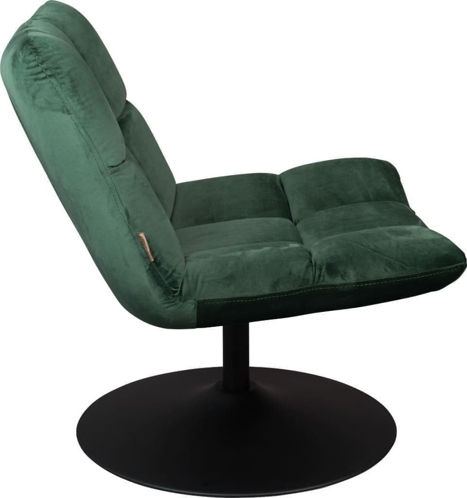Fauteuil Bar Velvet Green Dutchbone ZVR3100081