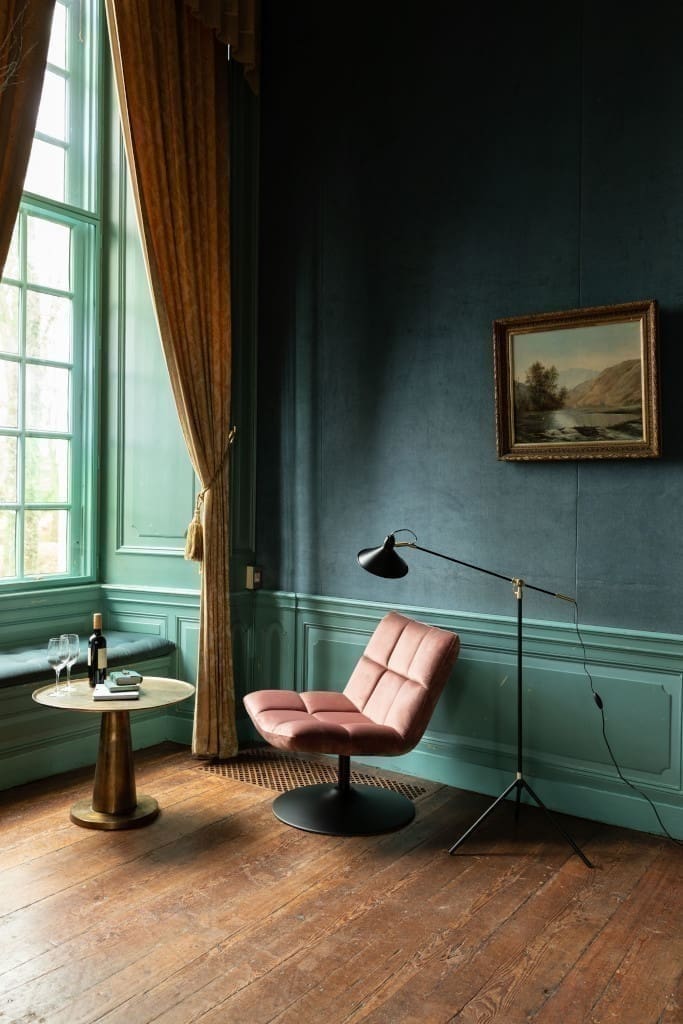 Fauteuil Bar Velvet Old Pink Dutchbone ZVR3100082