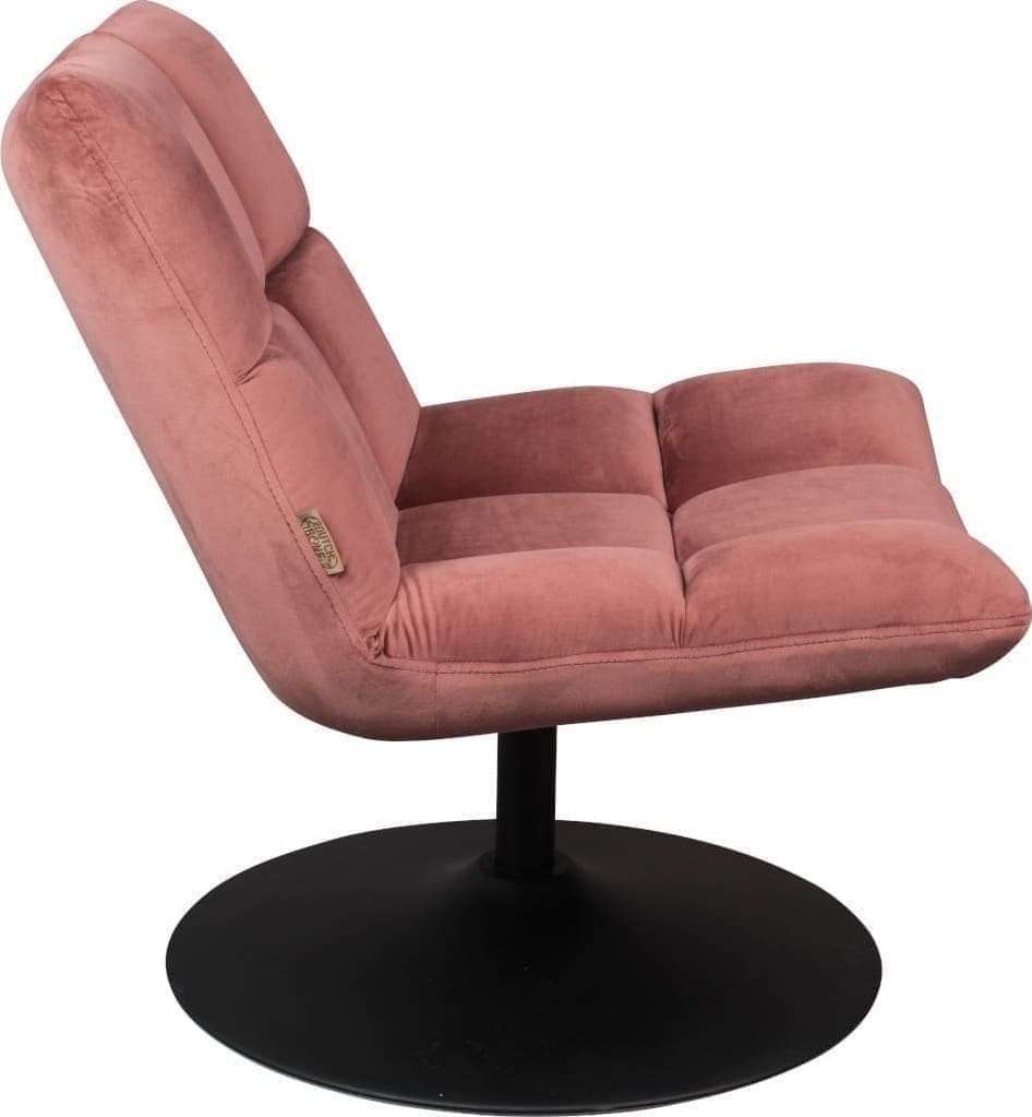 Fauteuil Bar Velvet Old Pink Dutchbone ZVR3100082
