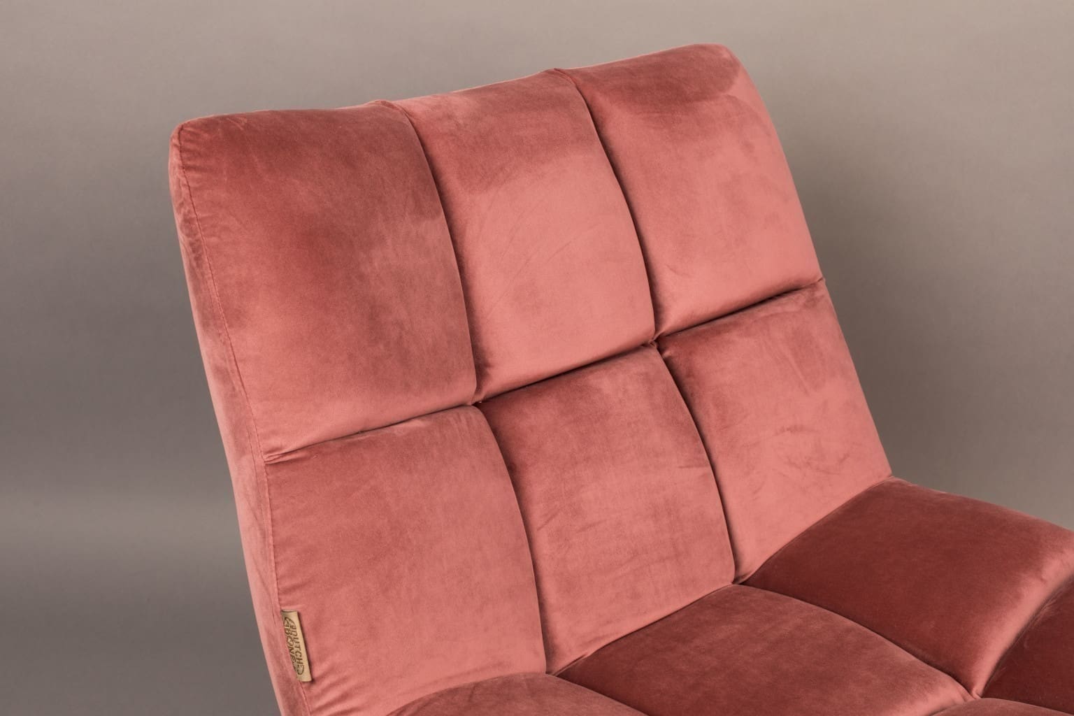 Fauteuil Bar Velvet Old Pink Dutchbone ZVR3100082