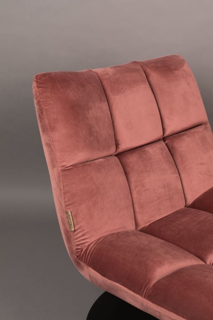 Fauteuil Bar Velvet Old Pink Dutchbone ZVR3100082