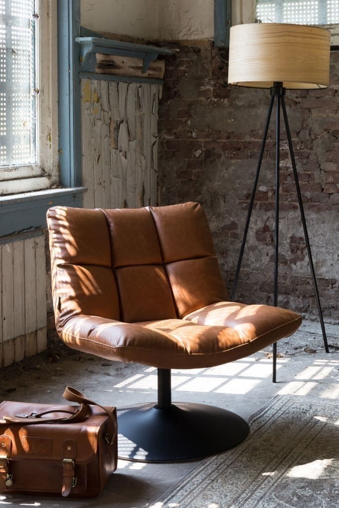 Fauteuil Bar Vintage Brown Dutchbone ZVR3100044