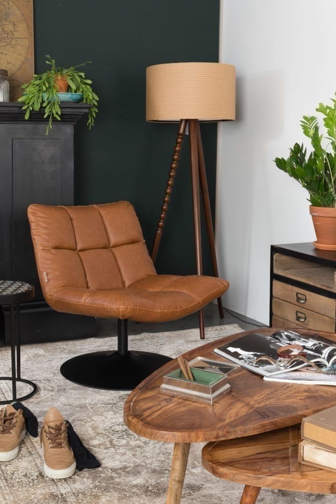 Fauteuil Bar Vintage Brown Dutchbone ZVR3100044
