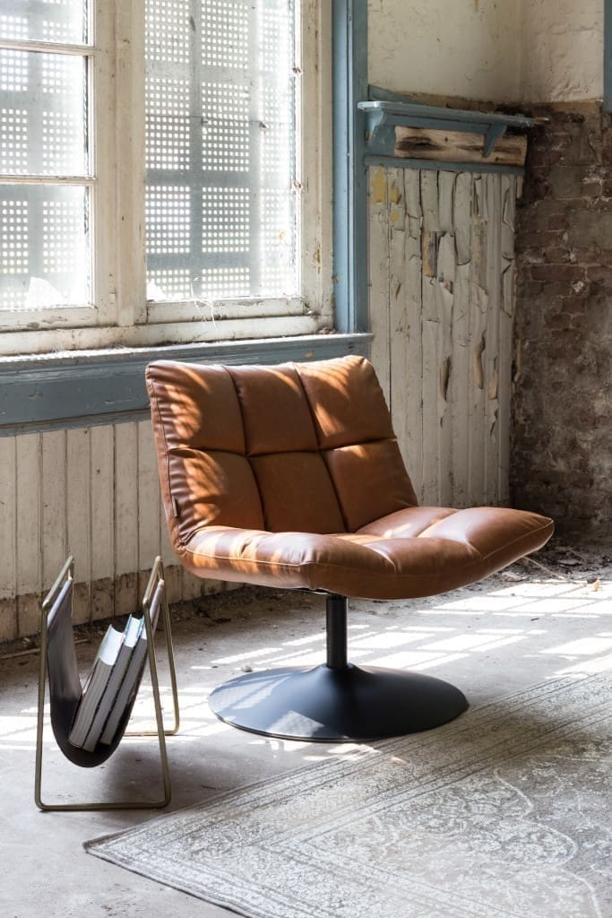 Fauteuil Bar Vintage Brown Dutchbone Fauteuil ZVR3100044