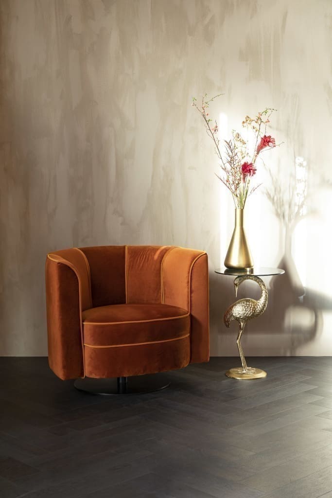Fauteuil Flower Orange Dutchbone ZVR3100045
