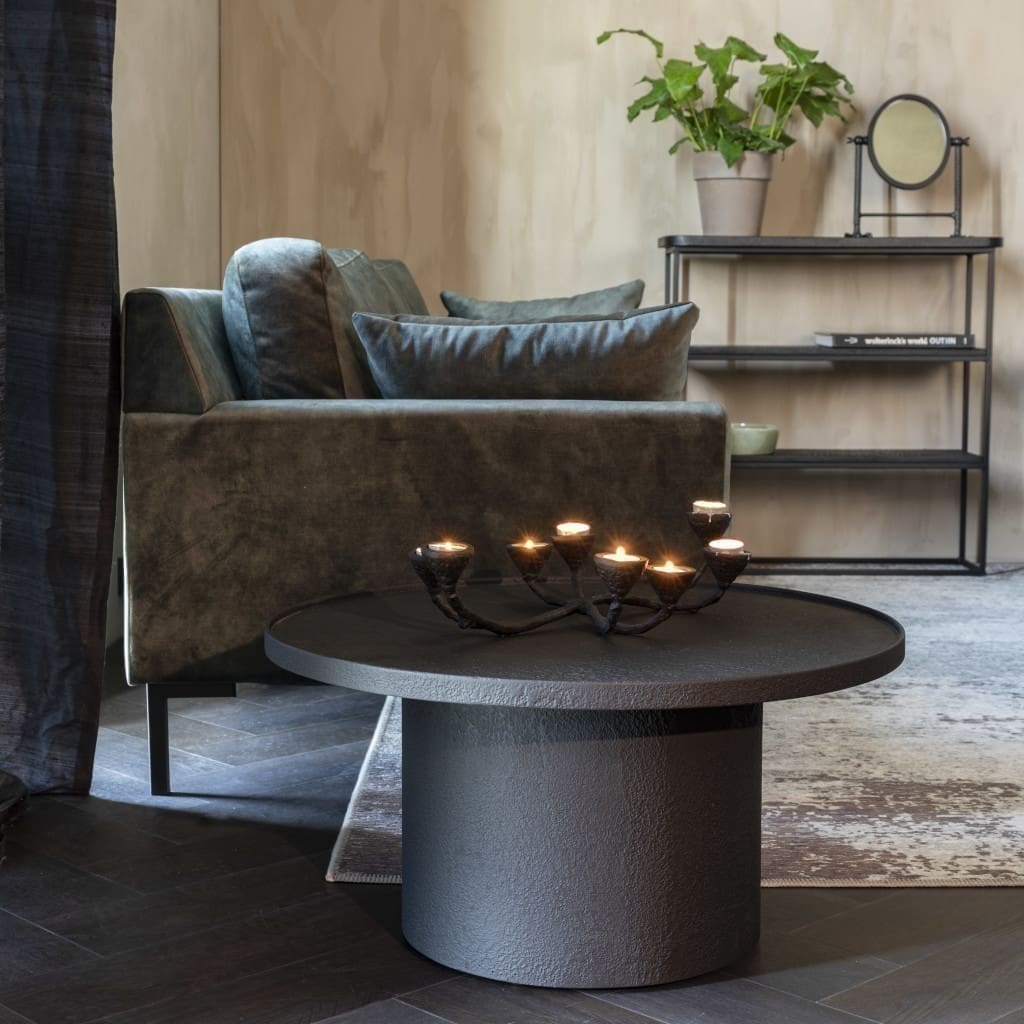Salontafel Winston Round Black Dutchbone ZVR2300265