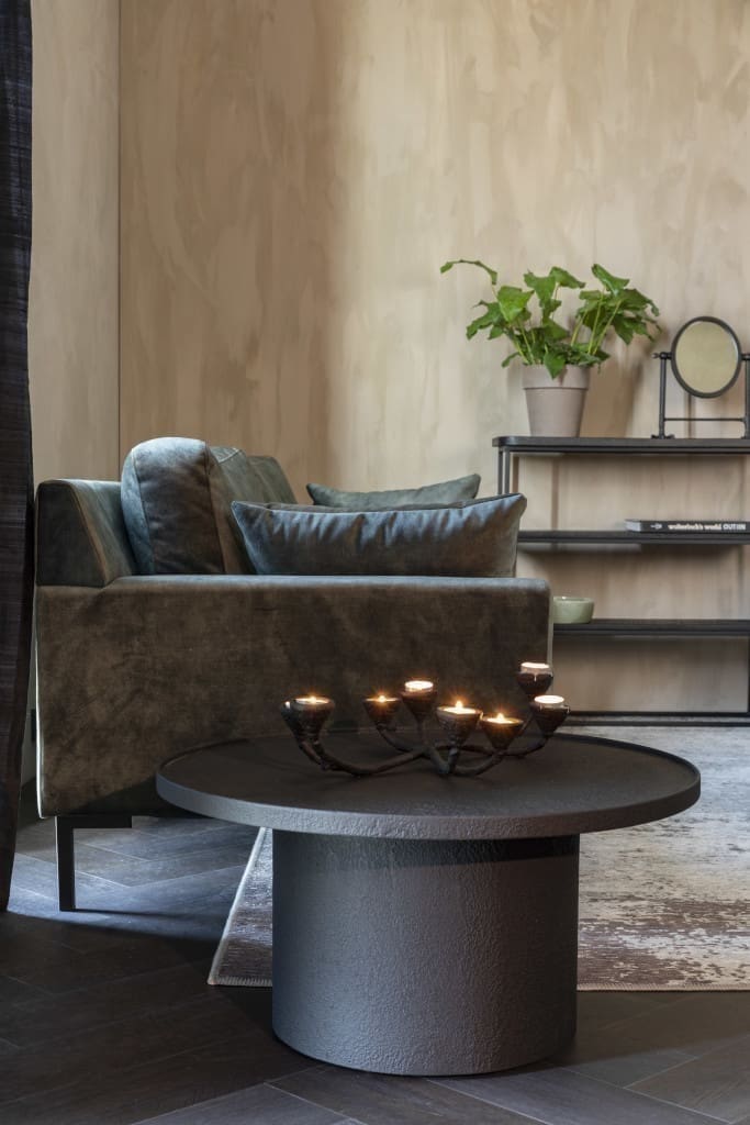 Salontafel Winston Round Black Dutchbone ZVR2300265