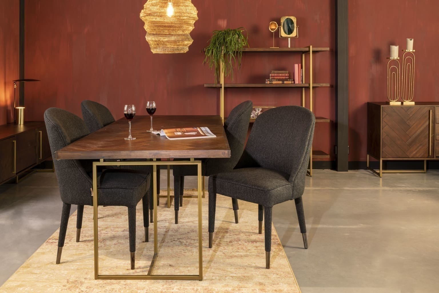 Tafel Class 180x90 Dutchbone Eettafel ZVR2100013
