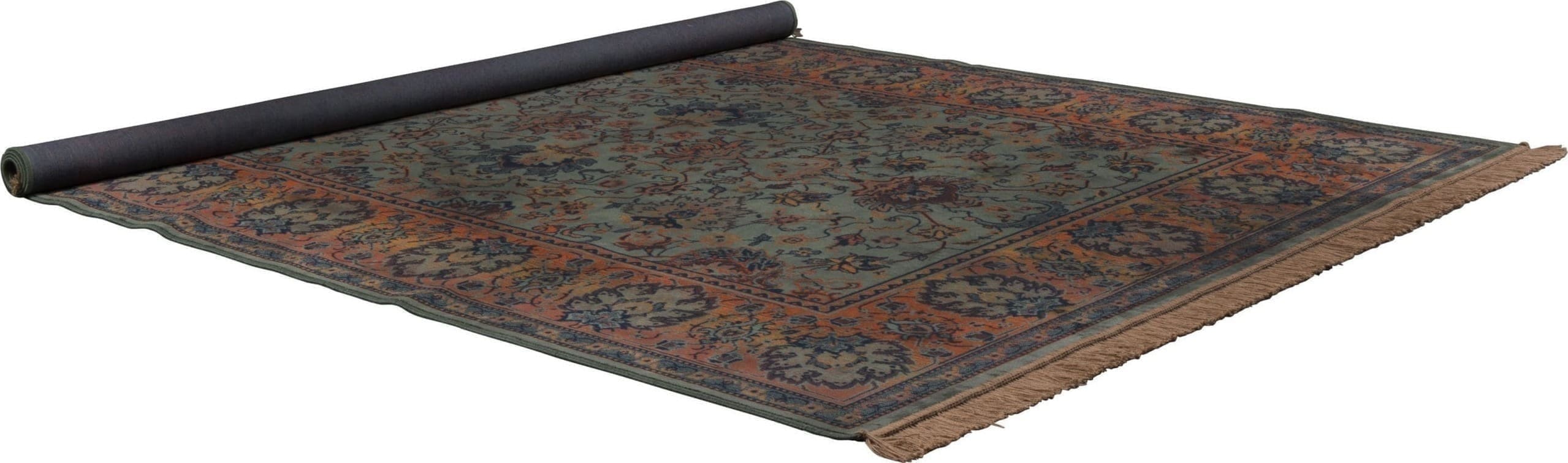 Vloerkleed Bid 170x240 Old Green Dutchbone ZVR6000053