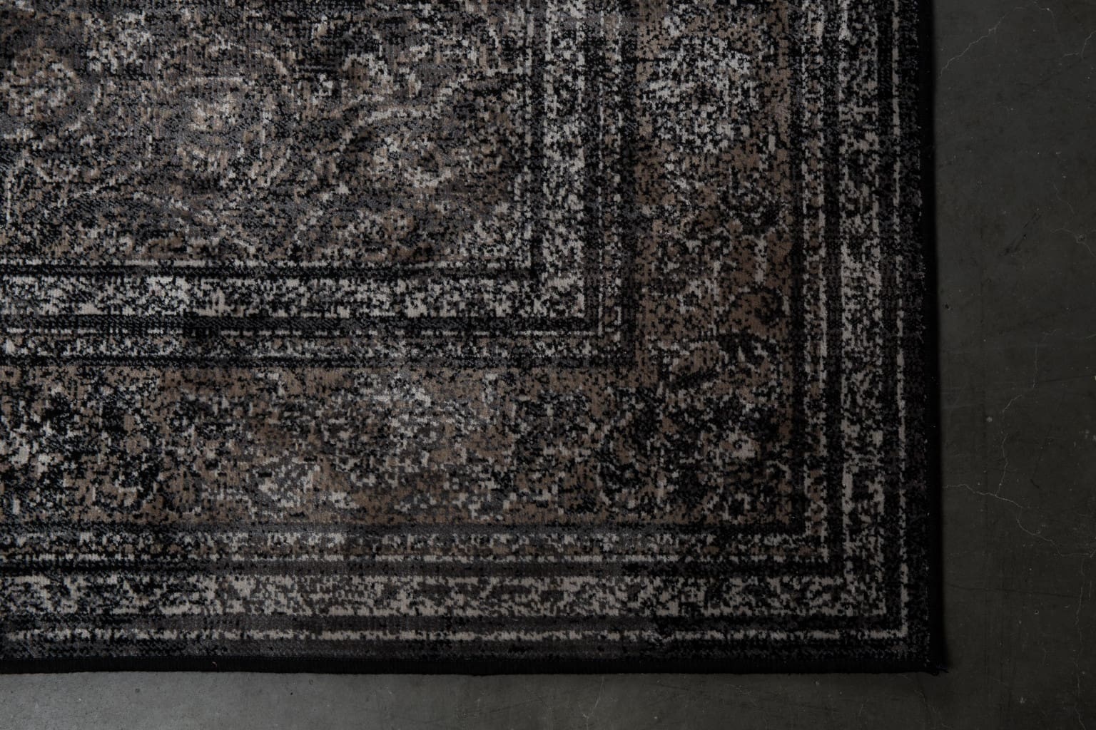 Vloerkleed Rugged 200x300 Dark Dutchbone ZVR6000023