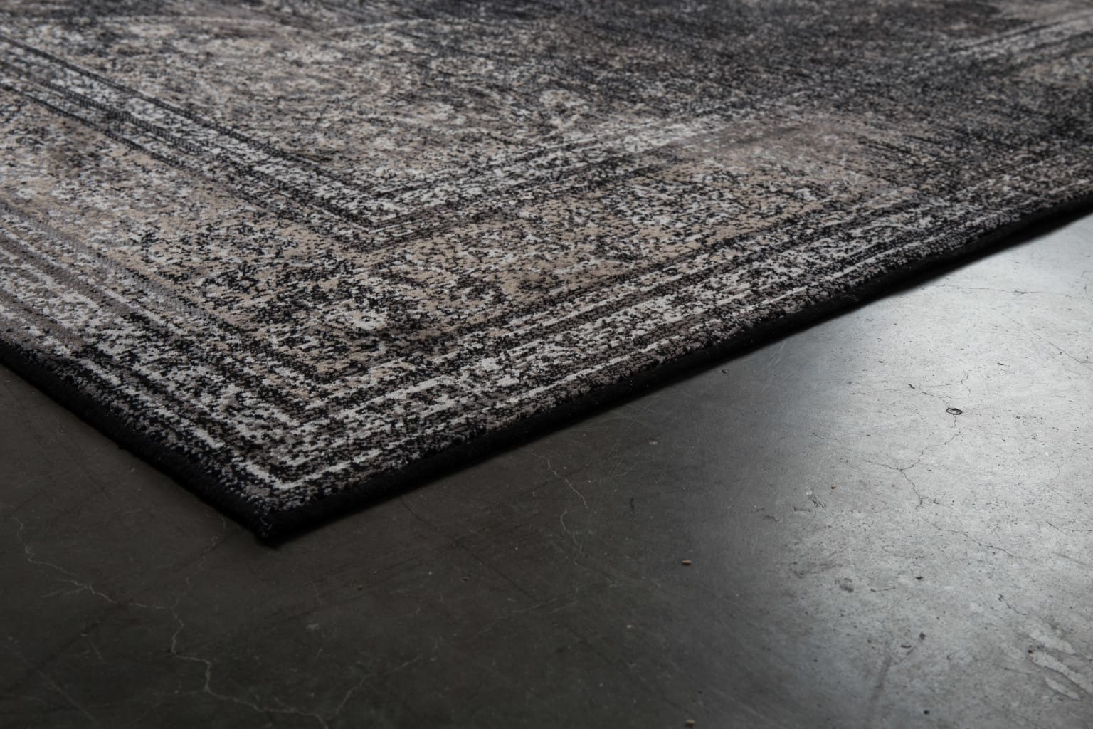 Vloerkleed Rugged 200x300 Dark Dutchbone ZVR6000023