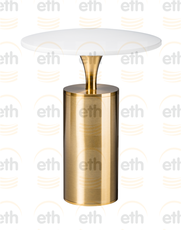 ETH Jazz Wit/brass Tafellamp Led 10w 2700k 946L ETH verlichting Tafellamp 05-TL3235-3112