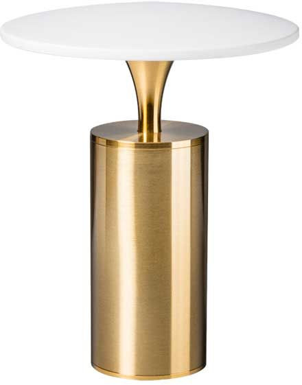 ETH Jazz Wit/brass Tafellamp Led 10w 2700k 946L ETH verlichting Tafellamp 05-TL3235-3112