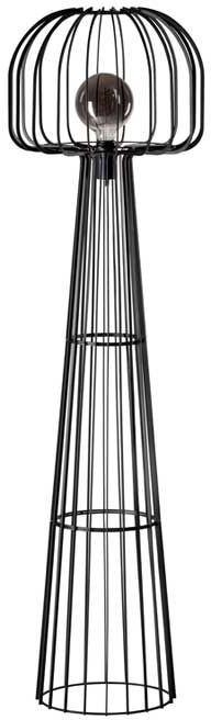ETH Steve Curvy Vloerlamp 1x E27 Zwart ETH verlichting Vloerlamp 05-VL8297-30