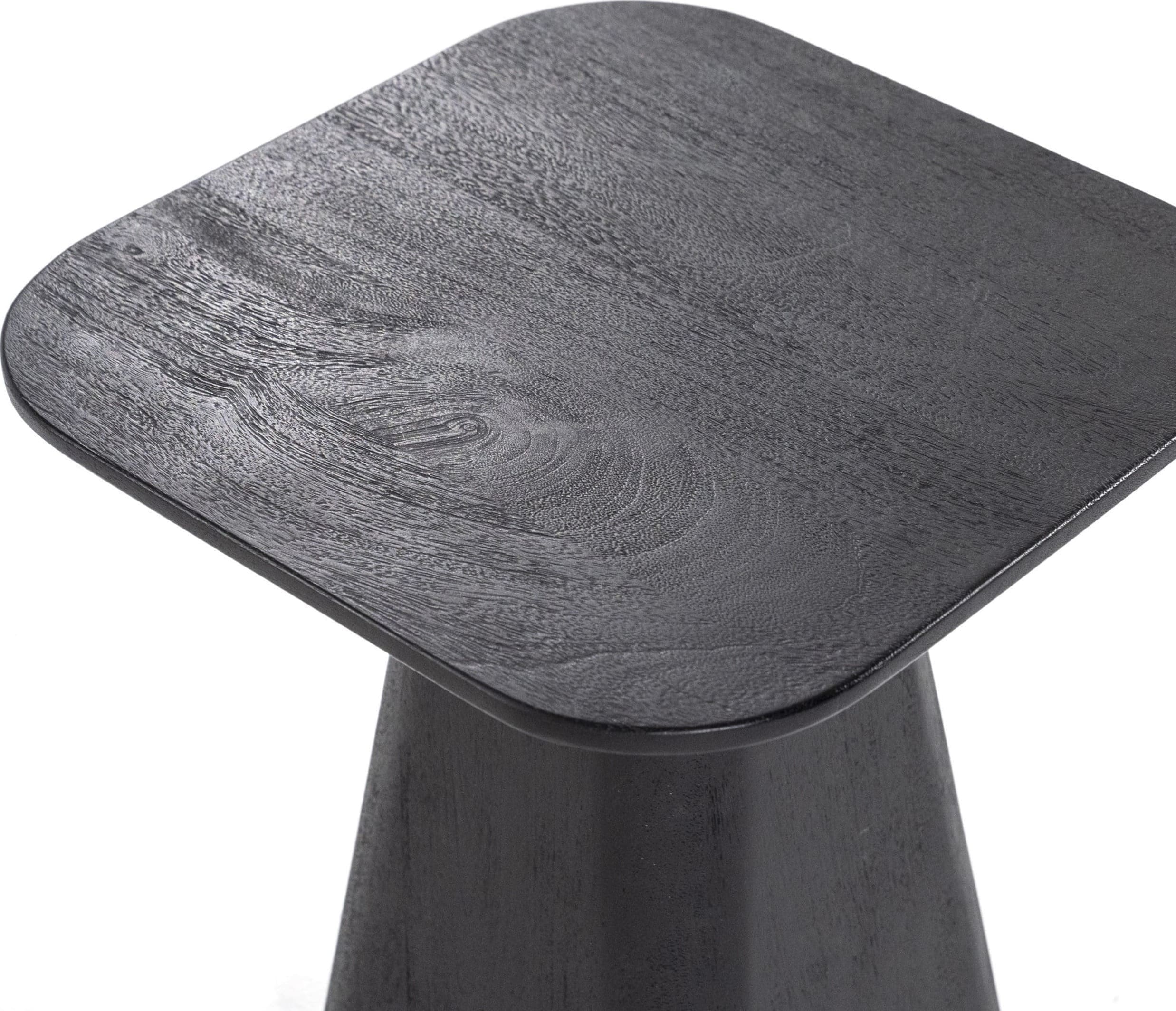 Bijzettafel Aron Vierkant 40x40 - Zwart Eleonora Bijzettafel 95764