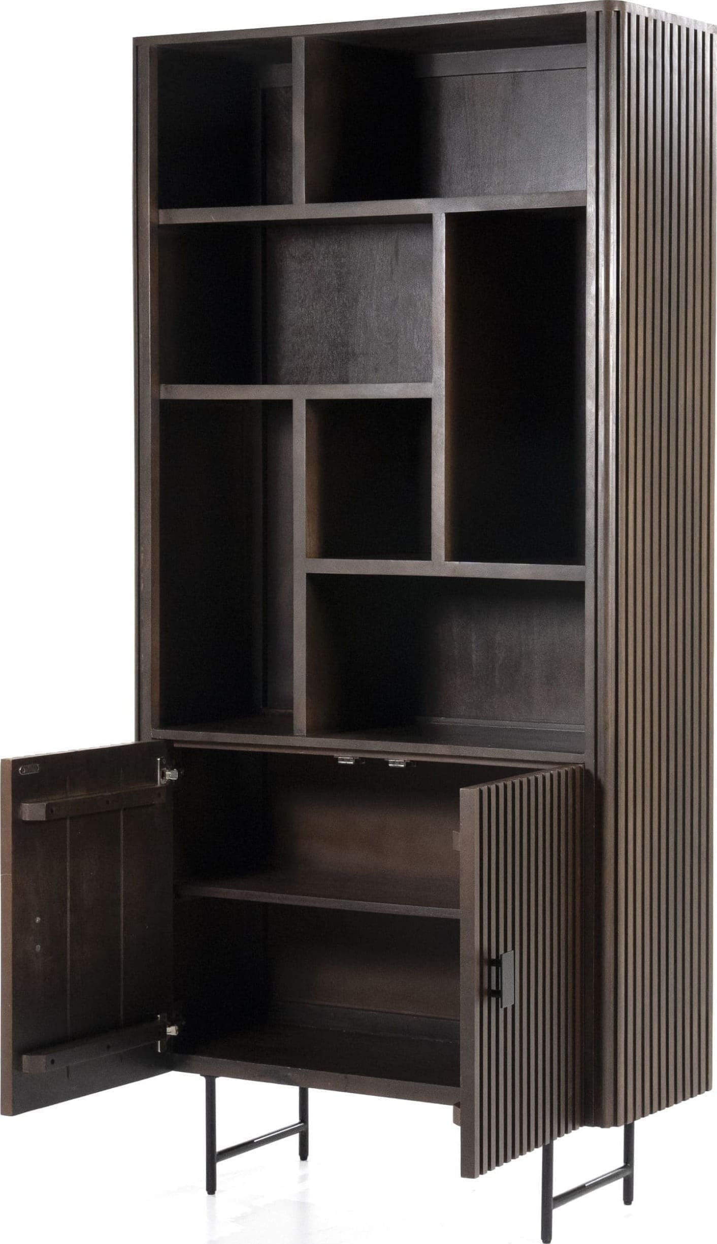 Boekenkast Remi - Bruin Eleonora Boekenkast 95732