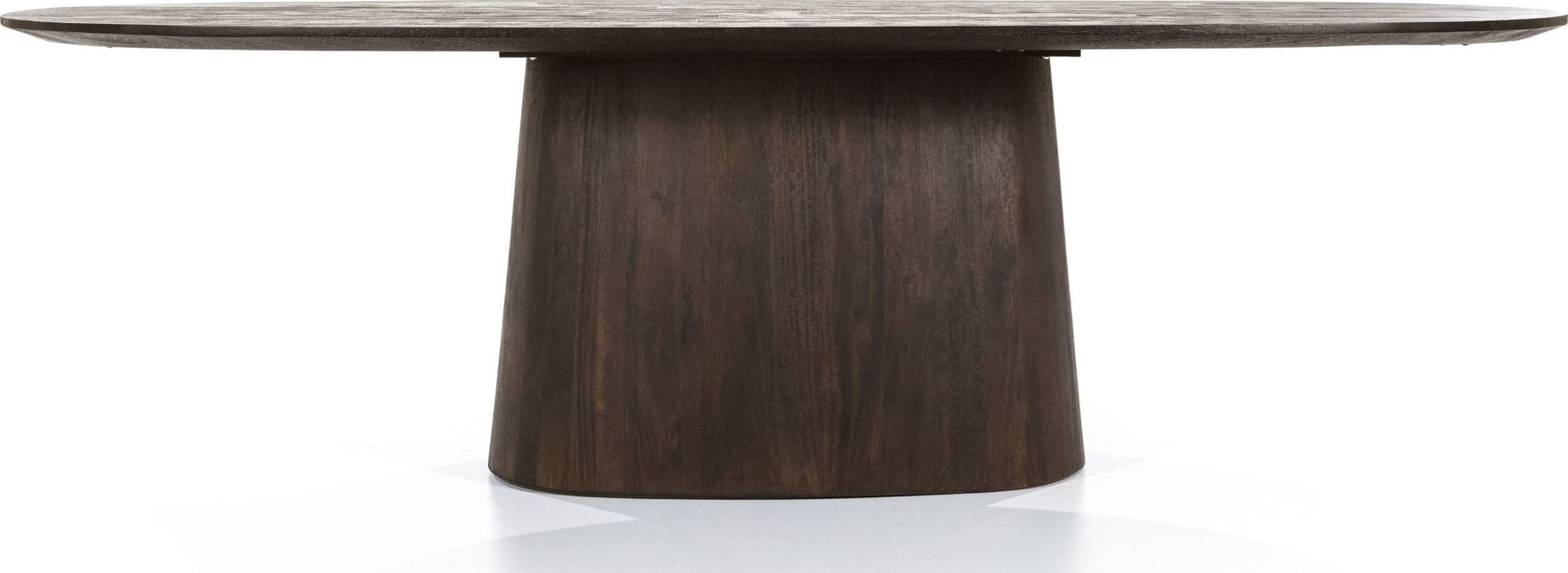 Eettafel Aron Ovaal 250x110 - Bruin Eleonora Eettafel 95670