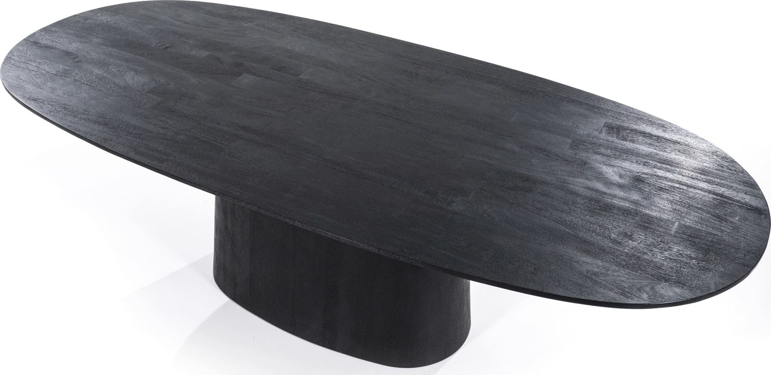 Eettafel Aron Ovaal 250x110 - Zwart Eleonora Eettafel 95671