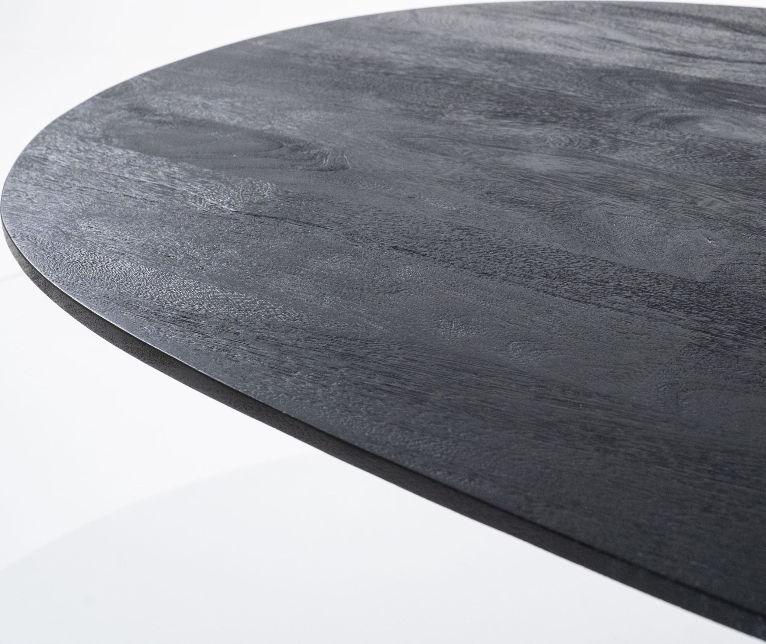 Eettafel Aron Ovaal 300x110 - Zwart Eleonora Eettafel 95673